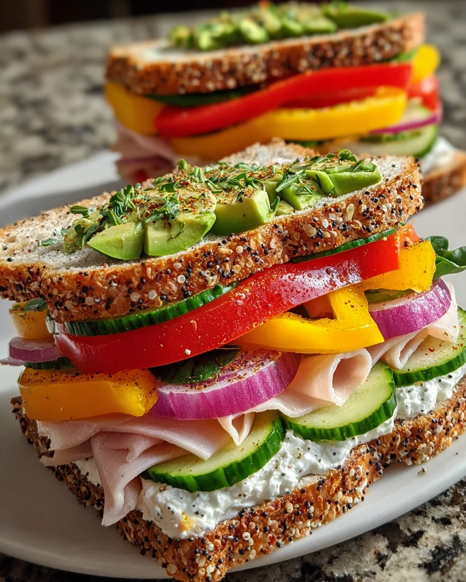 Viral Bell Pepper Sandwich