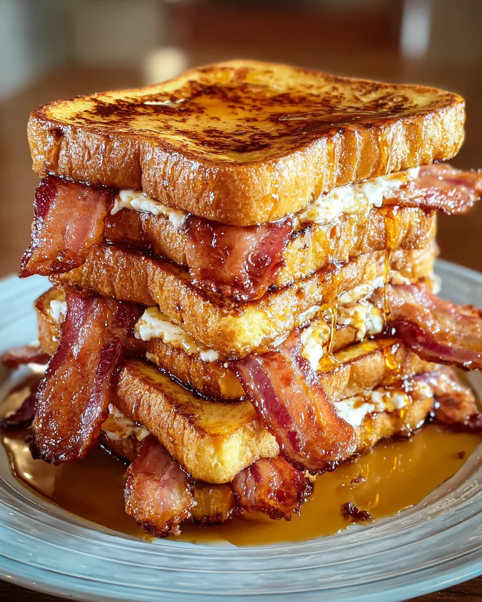 Bourbon Maple Bacon French Toast: A Decadent Delight!
