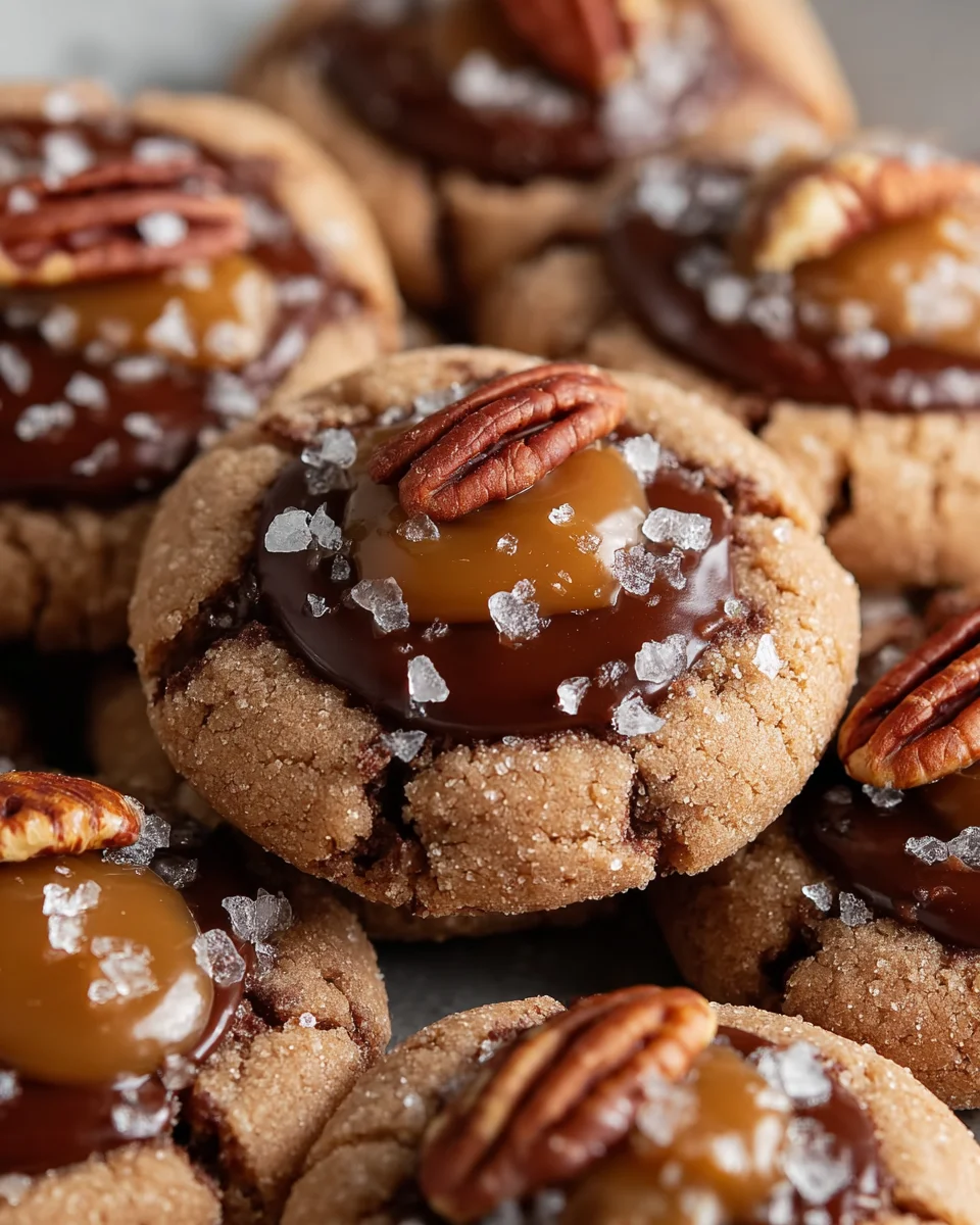 Pecan Caramel Thumbprint Cookies: A Delicious Treat Awaits!