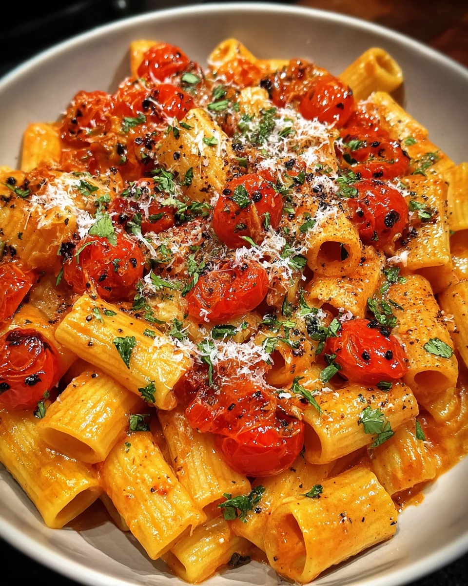 Creamy Tomato Garlic Pasta: A Flavorful Delight Awaits!