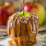 Homemade Caramel Apples: Irresistibly Sweet Delight! 2 Homemade Caramel Apples