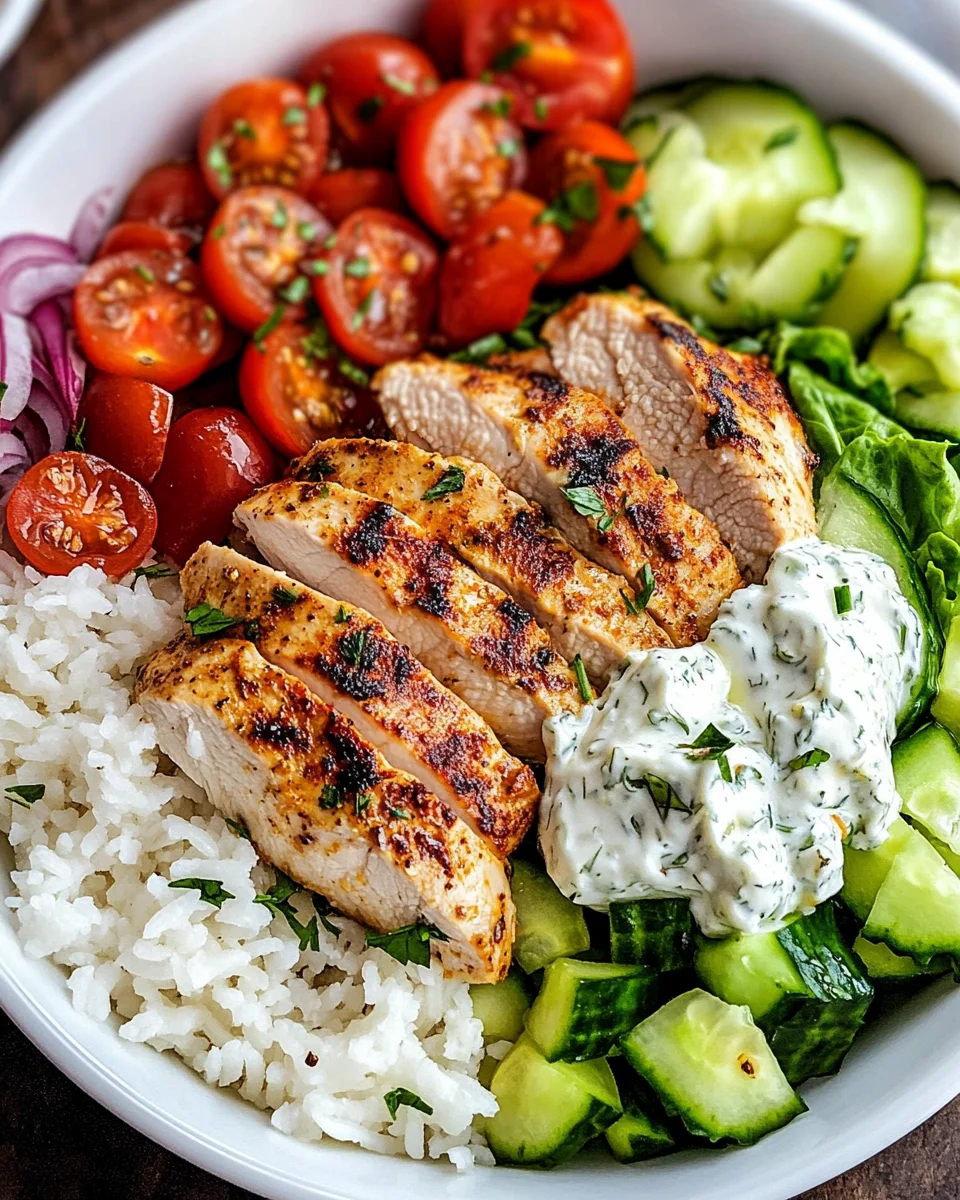 Healthy Greek Chicken Bowls: Your New Favorite Meal!