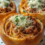 Spaghetti Garlic Bread Bowls: A Flavorful Delight!