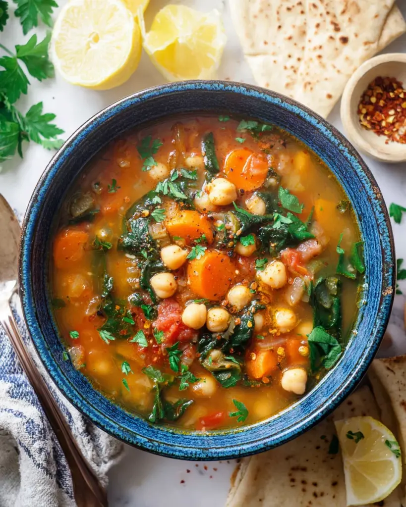 Mediterranean Soup: Discover a Flavorful Recipe Today! 7 codinofouad httpss.mj .runeWKXEcHZBA0 top down view of a vibra 62b418b7 18a1 4d9e 8aa4 a499c51afbc1 1