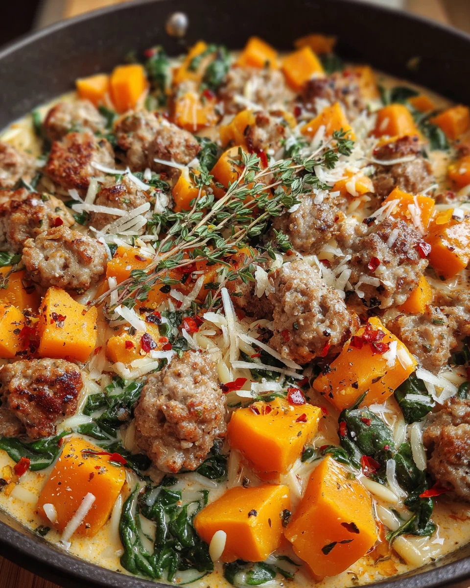 Creamy Butternut Squash Sausage: A Cozy Delight Awaits!