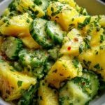 Pineapple Cucumber Salad 5 Pineapple Cucumber Salad
