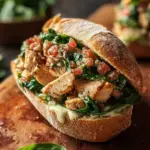 Marry Me Chicken Chopped Salad Sandwich: A Delightful Treat!
