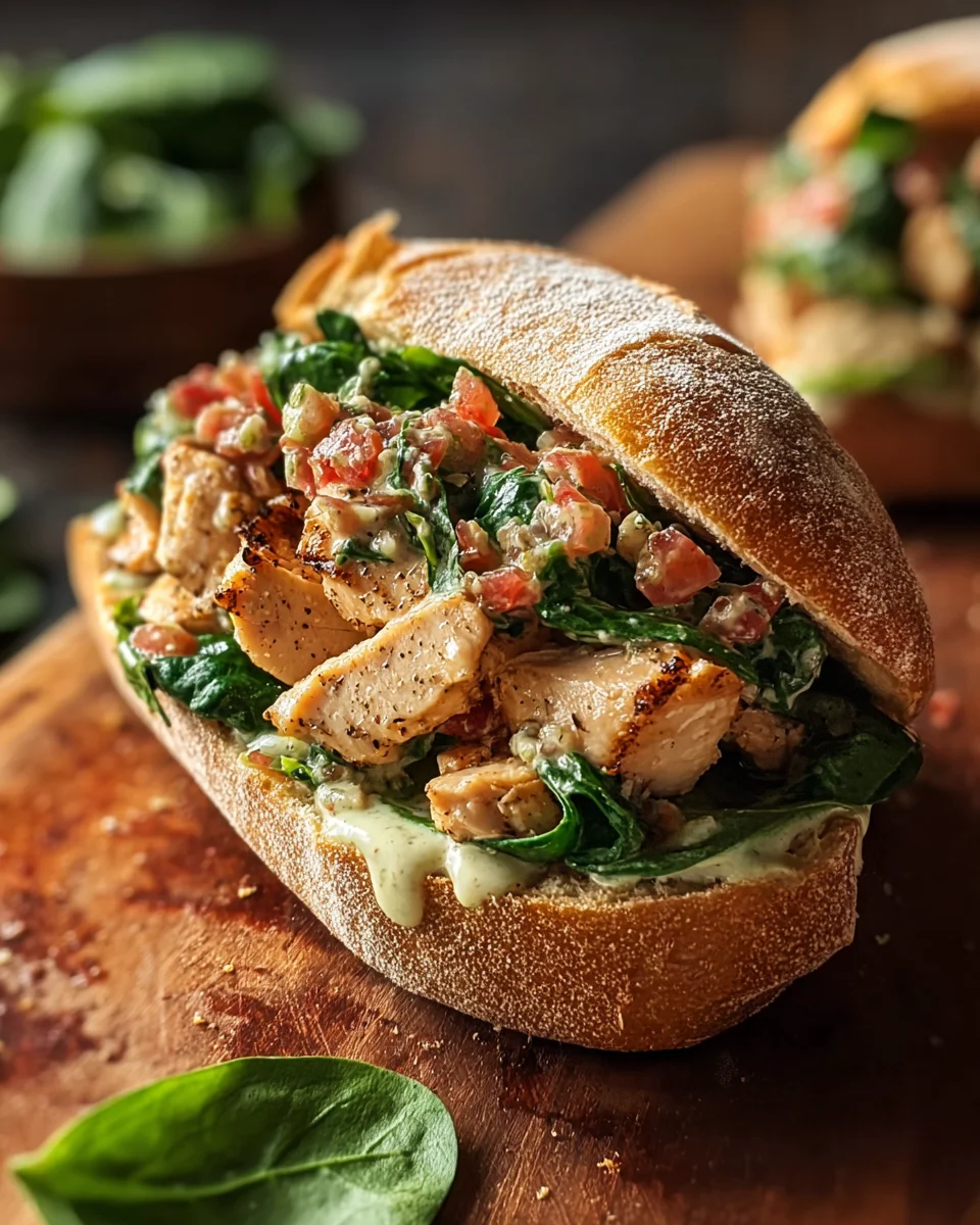 Marry Me Chicken Chopped Salad Sandwich: A Delightful Treat!