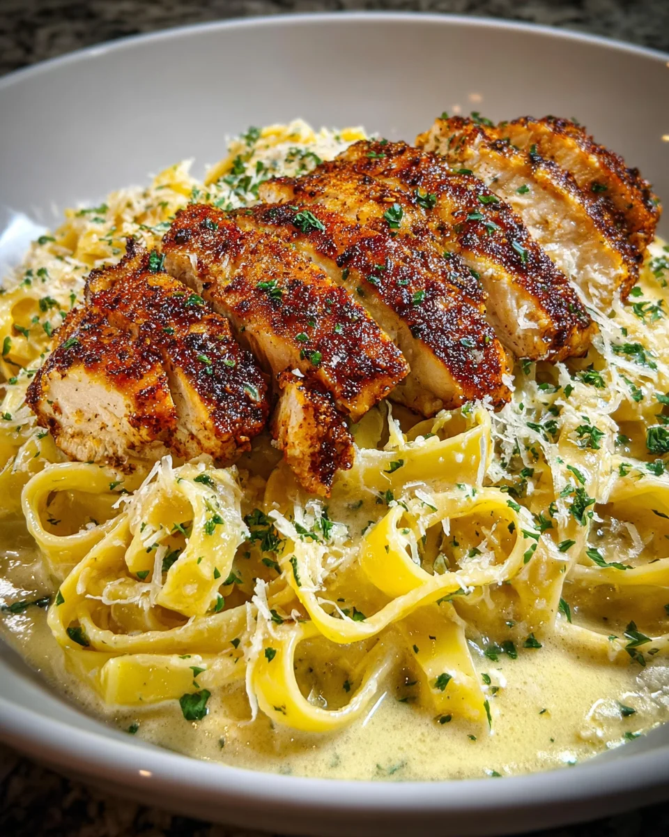 Cajun Chicken Fettuccine Alfredo: A Deliciously Creamy Dish!