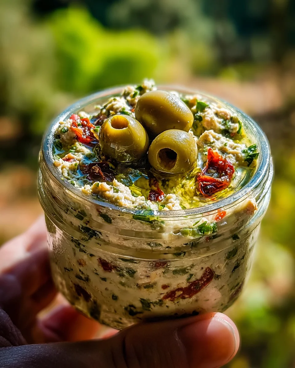Olive Lovers’ Dream Dip – Creamy Feta & Green Olive Spread