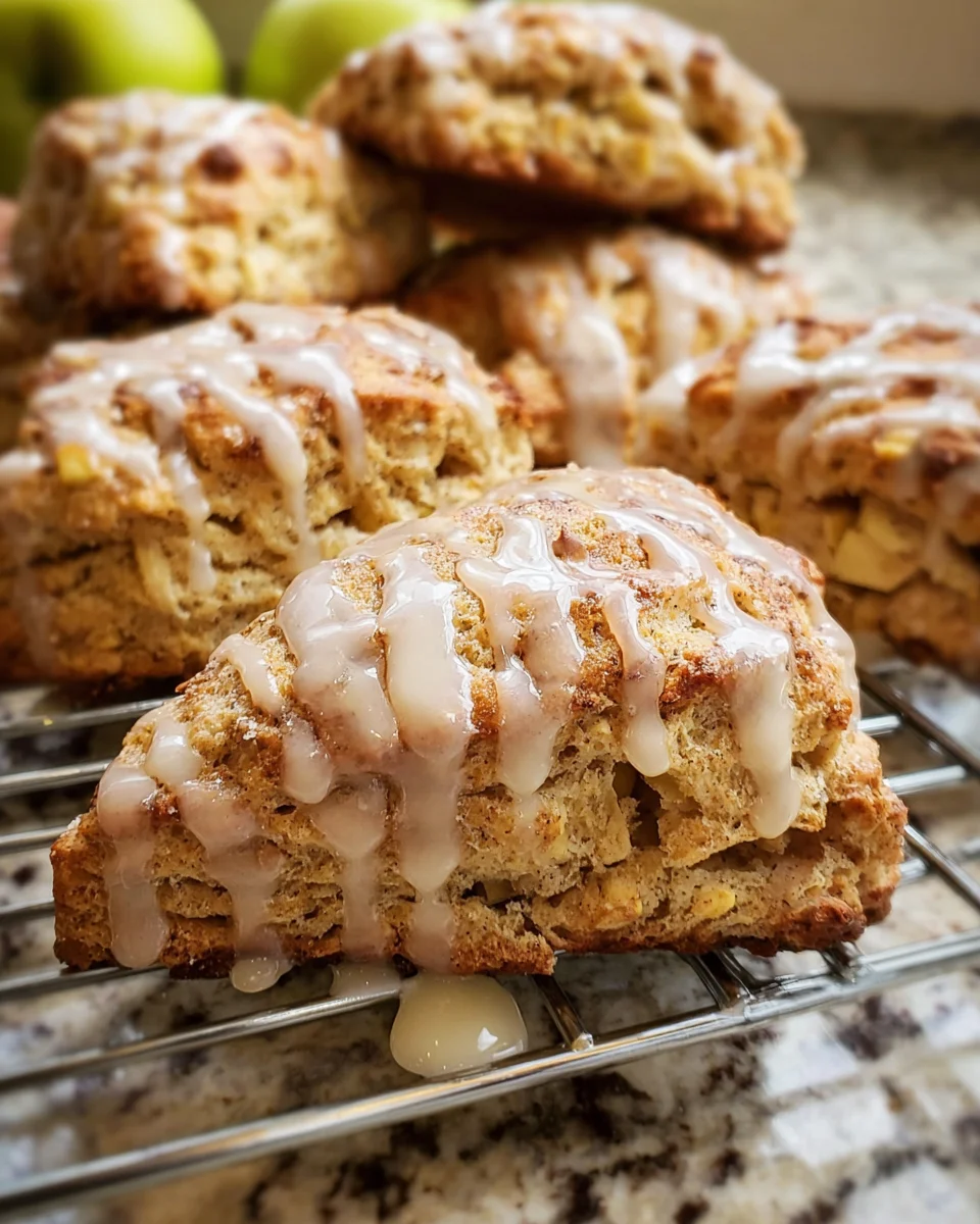 Apple Scones with Maple Glaze: A Must-Try Recipe Today!