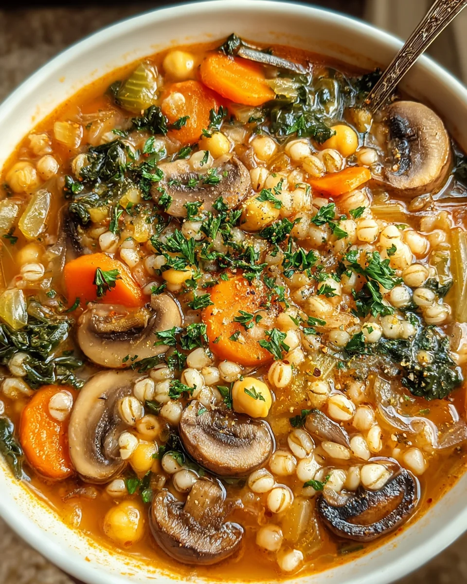 Hearty Vegetable Barley Soup: Wholesome and Delicious!
