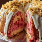 Strawberry Crunch Pound Cake
