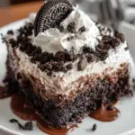 Oreo Poke Chocolate Cake
