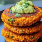 CRISPY SWEET POTATO & RED LENTIL PATTIES 5 CRISPY SWEET POTATO & RED LENTIL PATTIES