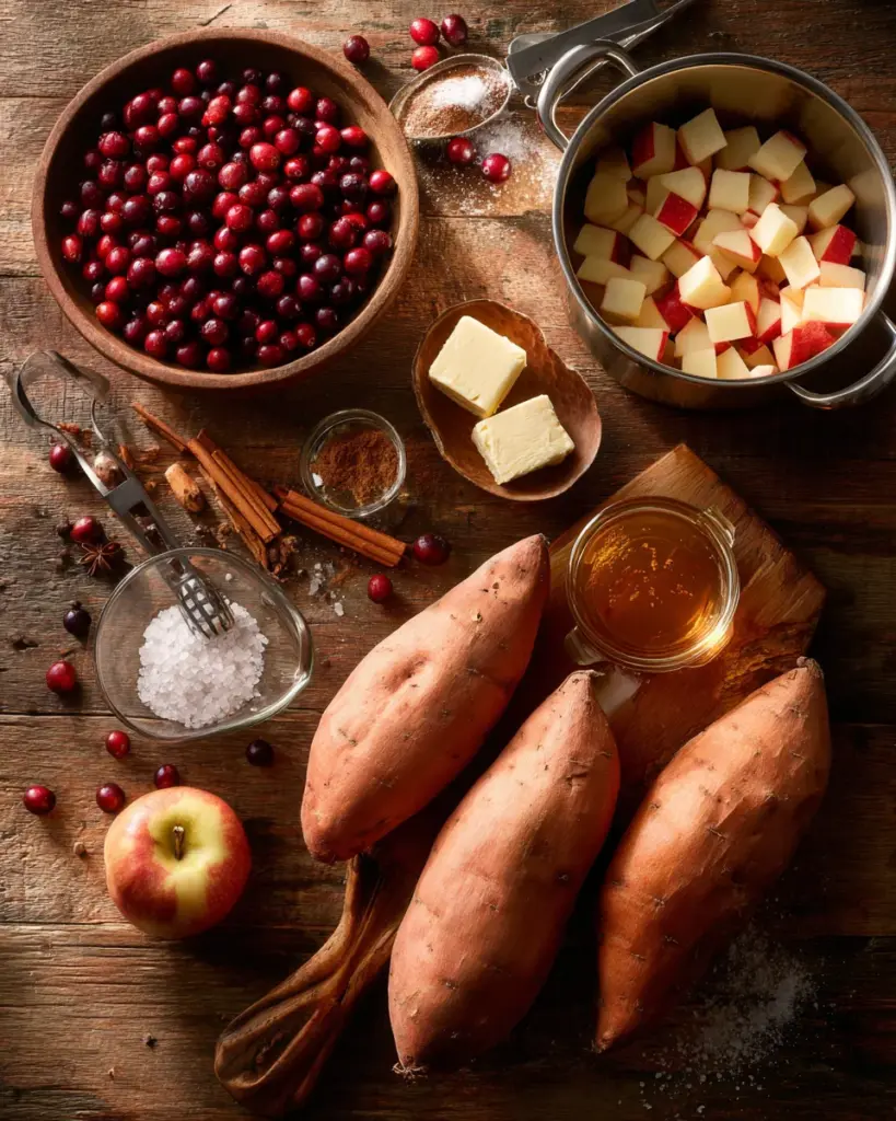 codinofouad top down flat lay of cooking ingredients on a rus db74b414 4919 48d1 99fe 13c9c15bba60 2