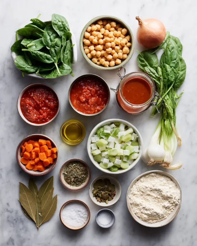 Mediterranean Soup: Discover a Flavorful Recipe Today! 6 codinofouad top down flat lay of fresh Mediterranean soup ing a357be81 2f94 45c0 af5a 53618e3af64f 0
