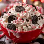 Christmas Candy Cane Oreo Fluff