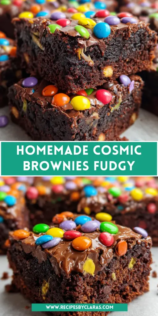 Homemade Cosmic Brownies Fudgy 4 Watermelon Pineapple Salad 41