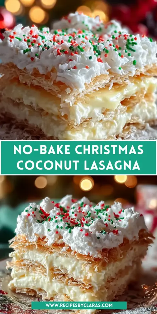 No-Bake Christmas Coconut Lasagna 7 Watermelon Pineapple Salad 55