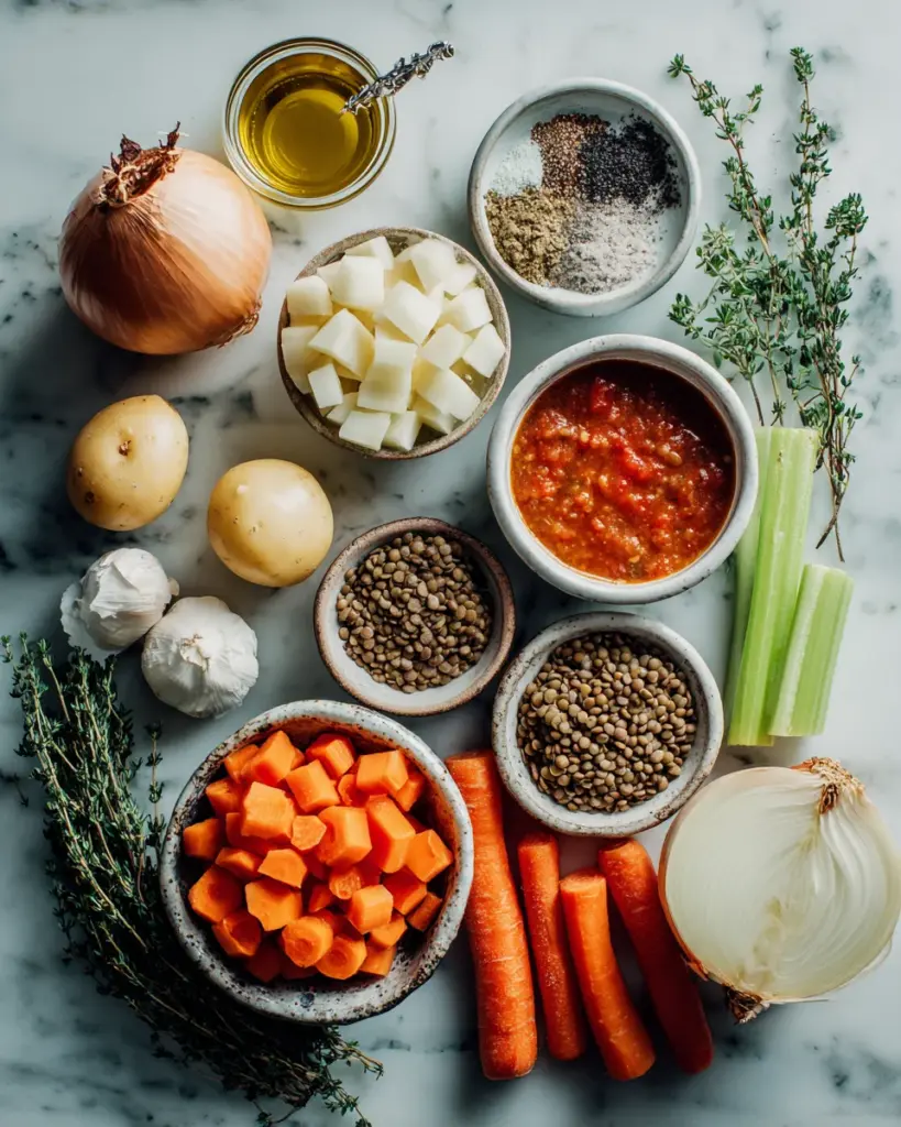 codinofouad flat lay of fresh ingredients for 1 tbsp olive oi 318f5045 b020 4b01 830c 5239dbfe038b 2