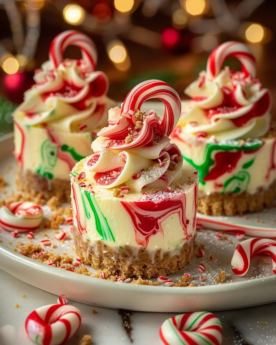 No-Bake Christmas Mini Cheesecakes – The Ultimate Festive Dessert for the Holidays