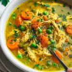 Anti Inflammatory Turmeric Chicken Soup