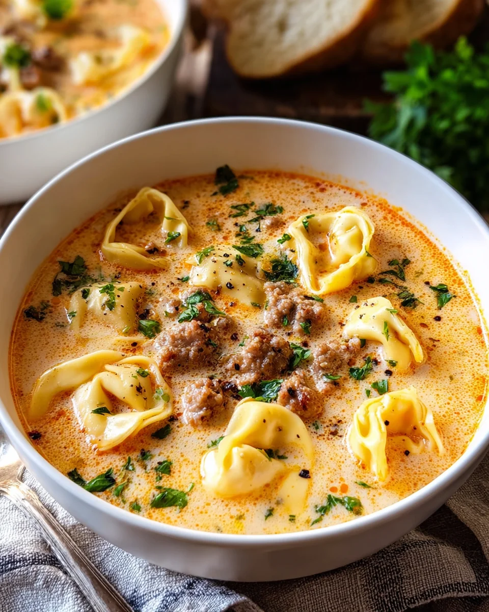 Creamy Tortellini Soup: A Cozy Recipe to Savor Today!