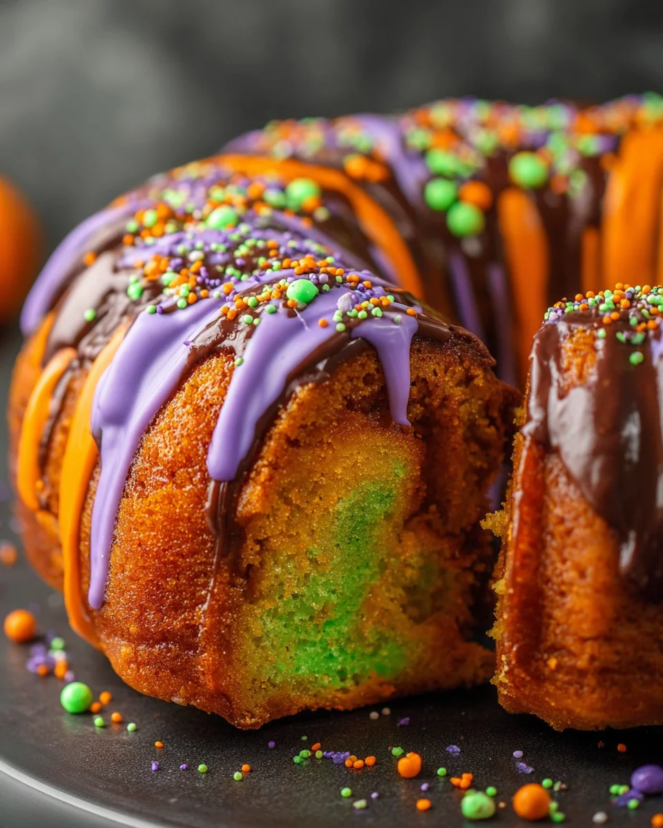 Halloween Bundt Cake