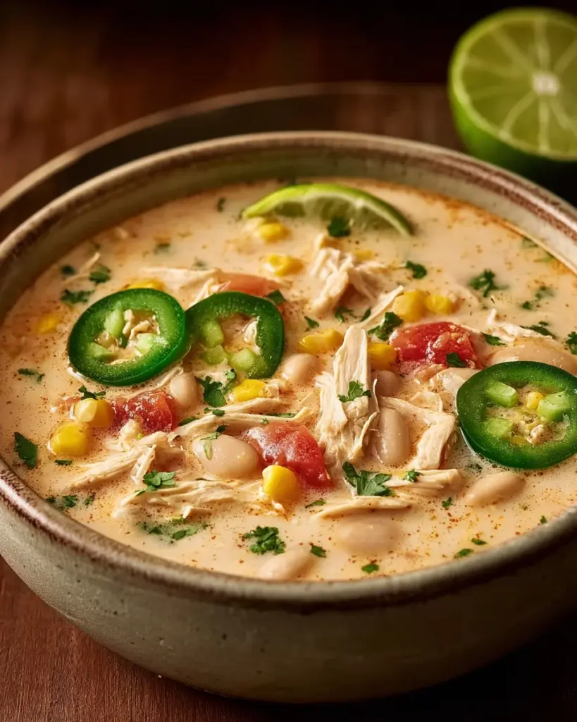 Cajun White Chicken Chili Recipe 7 codinofouad httpss.mj .runBJUDgfqJpUg close up of a creamy whi e2db1132 d117 43ea 8a7f 4dfc77515c21 0