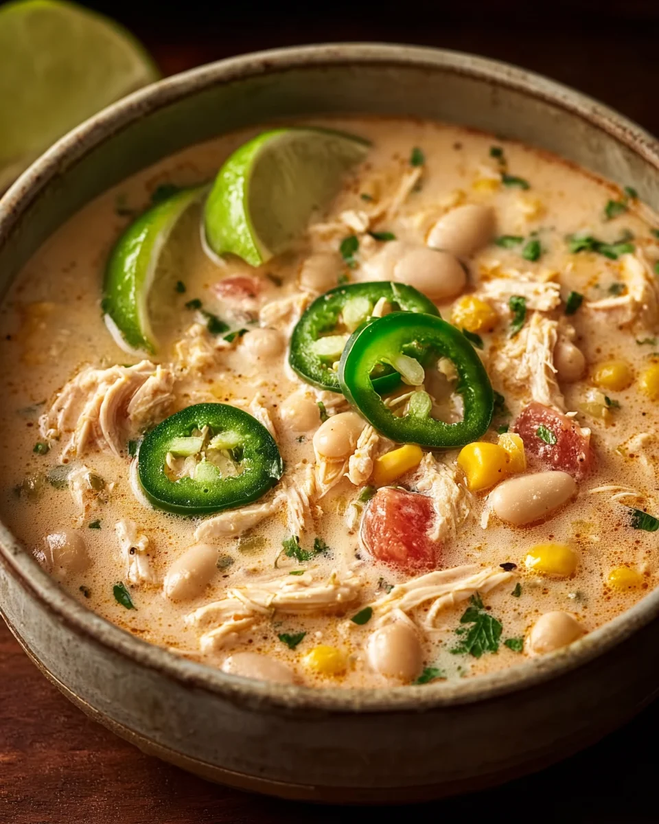 Cajun White Chicken Chili Recipe