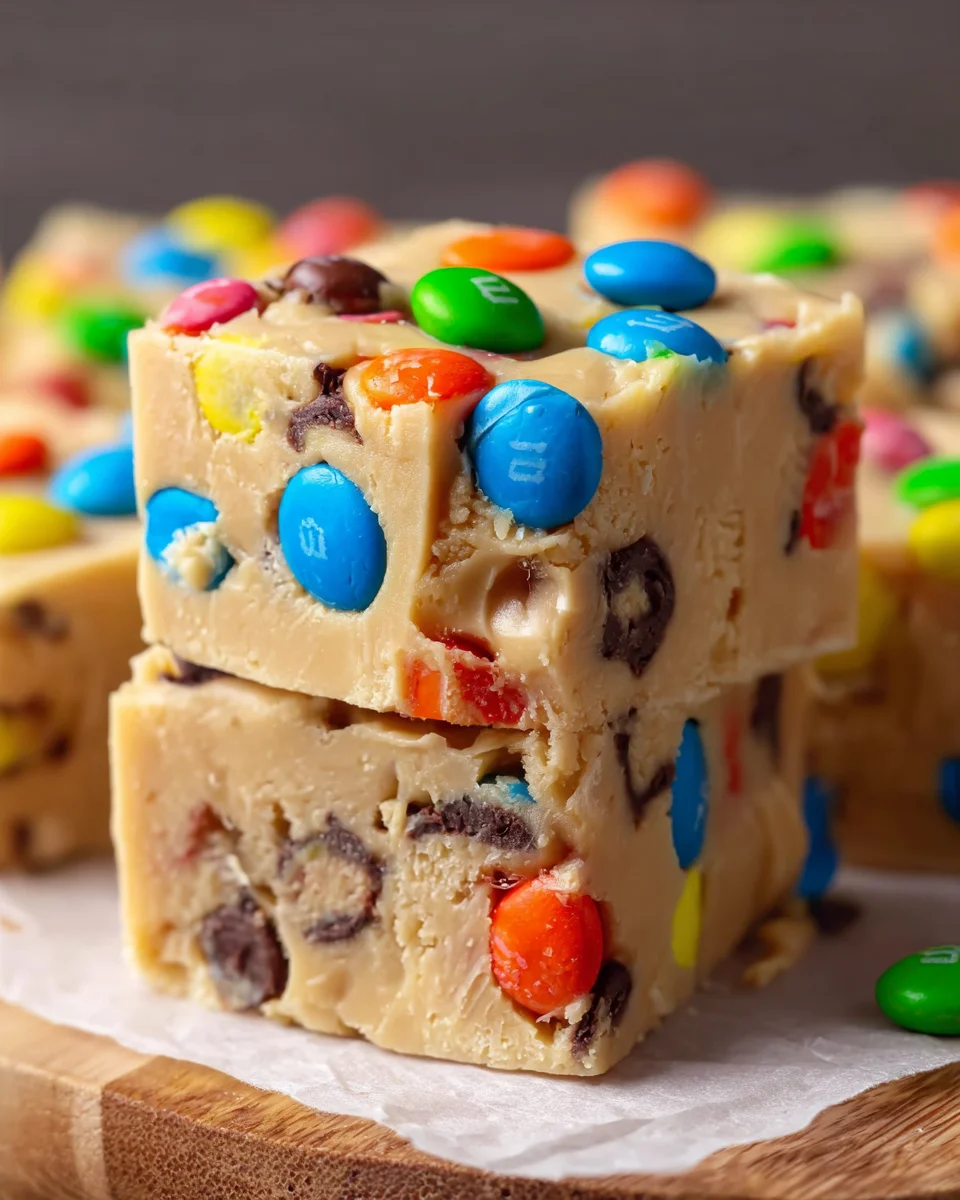 Monster Cookie Dough Fudge: A Sweet Treat Awaits!