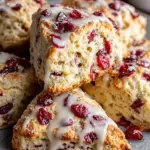Cranberry Orange Maple Scones