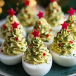 Deviled Egg Christmas Trees