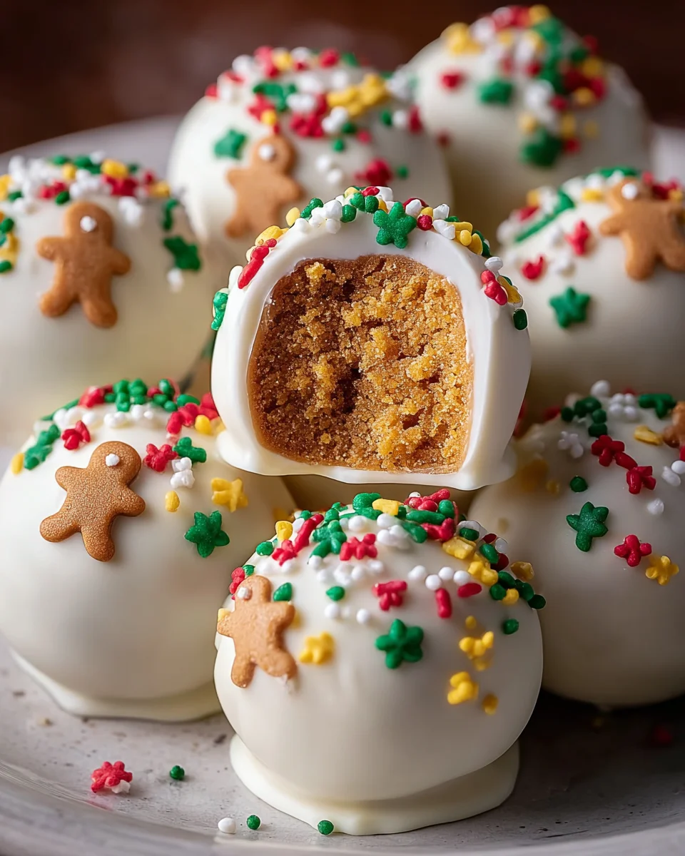 Gingerbread Truffles Recipe