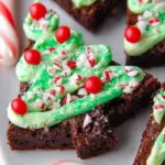 Christmas Tree Brownies