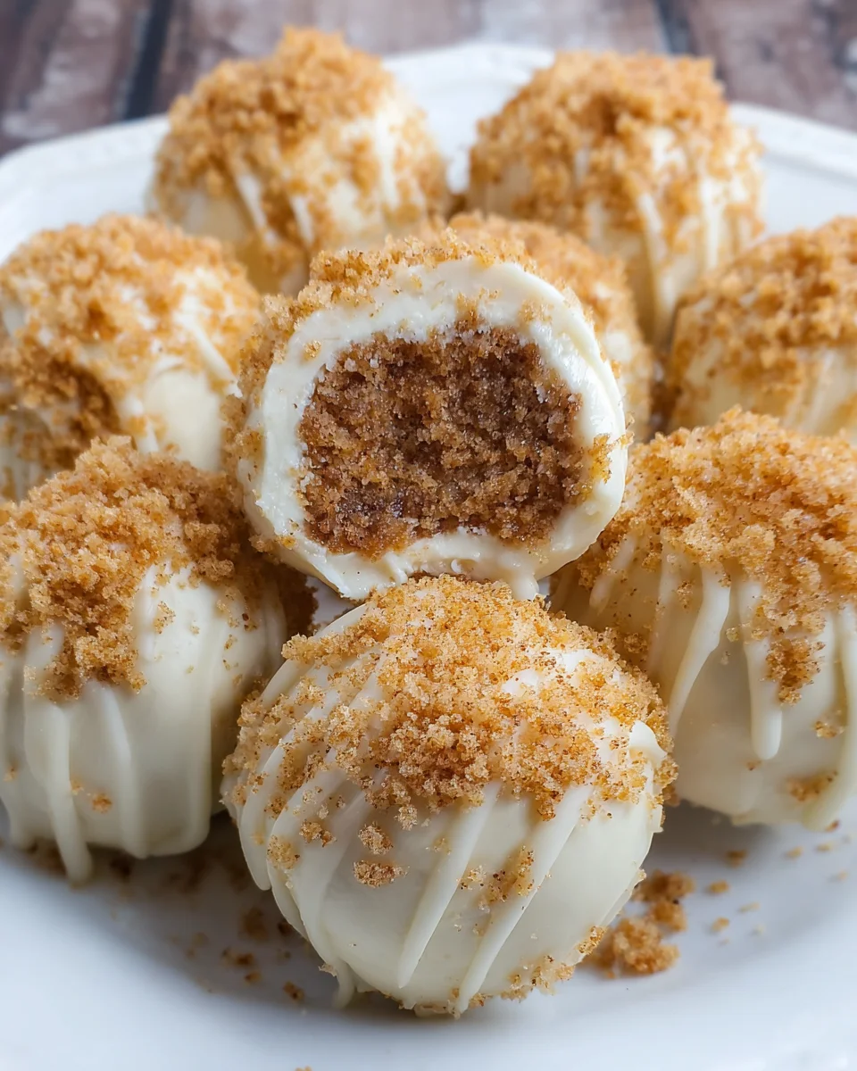 Snickerdoodle Cream Cheese Truffles