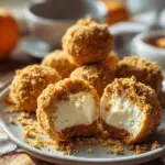 No-Bake Pumpkin Cheesecake Balls