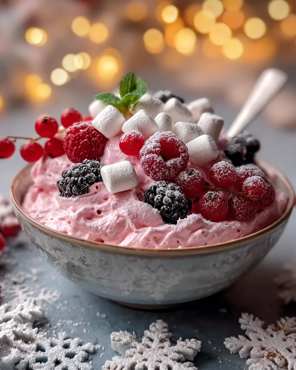 Winter Wonderland Berry Fluff