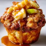 Caramel Apple Fritter Muffin