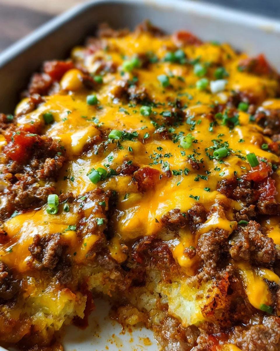 Keto Cheeseburger Casserole: Delight in Low-Carb Comfort!