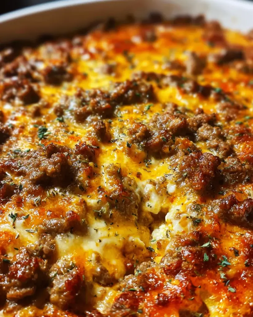 Keto Cheeseburger Casserole: Delight in Low-Carb Comfort! 7 codinofouad httpss.mj .runZ5UjQbMIIDk realistic Close up amate 8663dd50 686f 4e27 bc2f bb002e02b99b 1