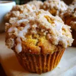 Festive Eggnog Christmas Muffins
