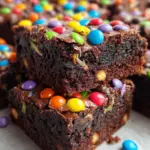 Homemade Cosmic Brownies Fudgy