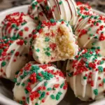 Christmas Tree Cake Truffles