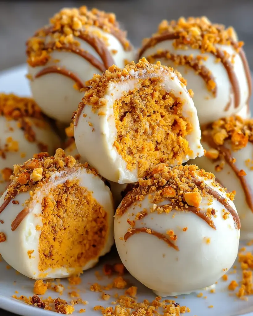 No Bake Pumpkin Cheesecake Balls 7 codinofouad httpss.mj .runm0xIrVoWbRw realistic Close up amate 678226db ecaa 44cc 8914 db59847fe55b 2