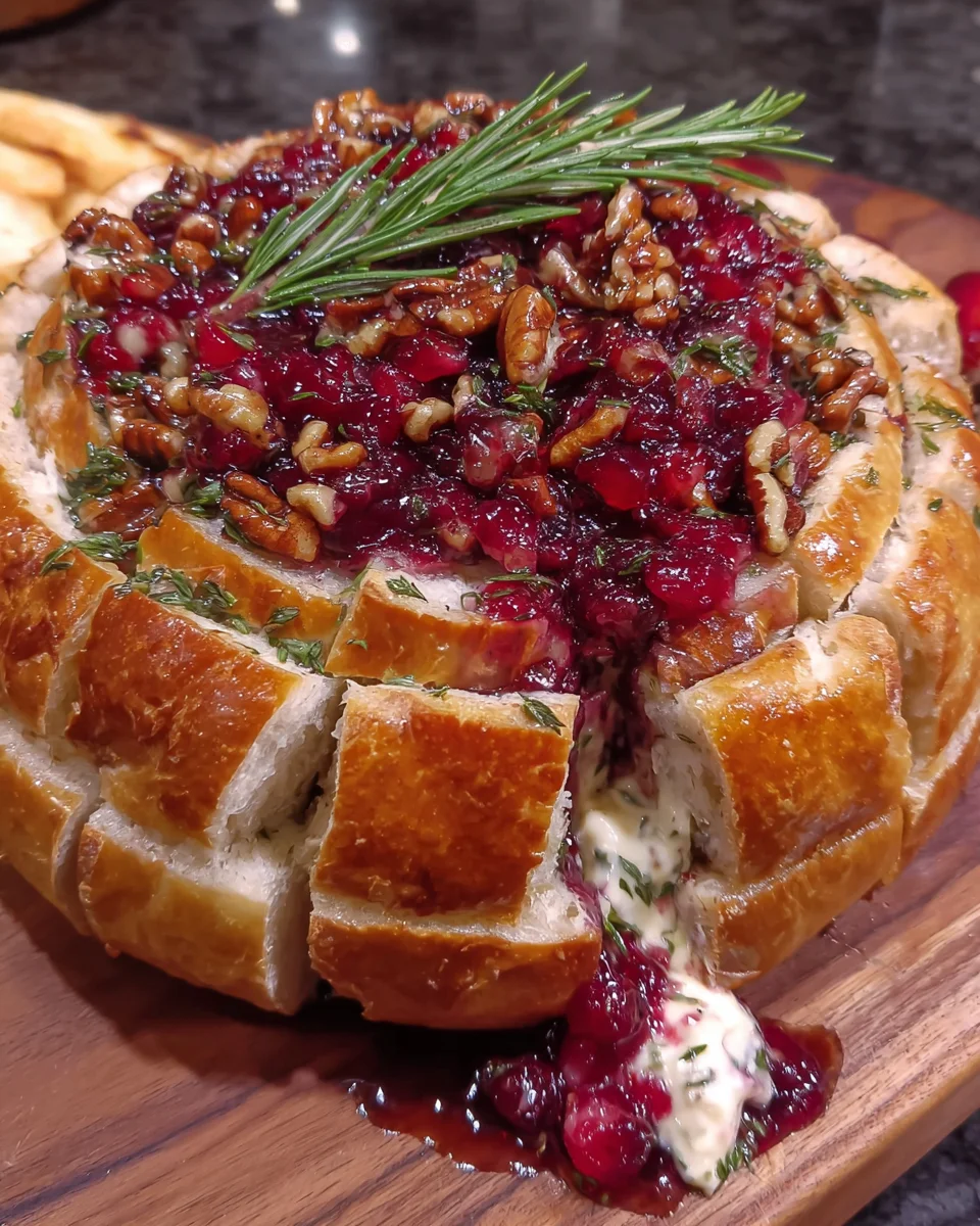 Cranberry Pecan Pull-Apart Brie: A Must-Try Delight!