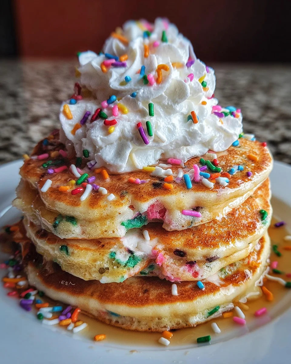 Funfetti Pancakes: A Colorful Treat You’ll Love!