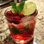 North Pole Mojito: A Wintery, Minty Cocktail