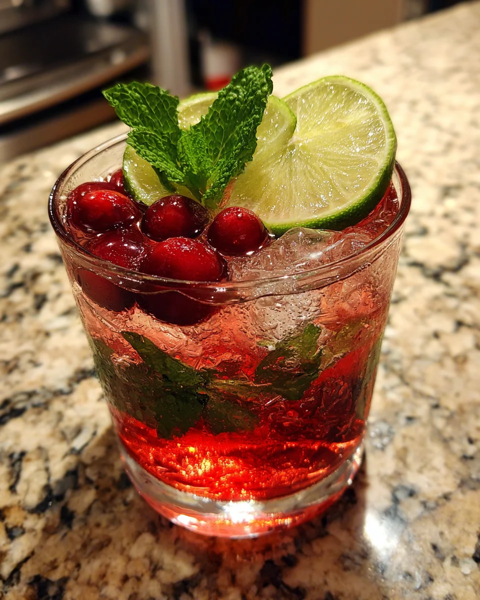 North Pole Mojito: A Wintery, Minty Cocktail